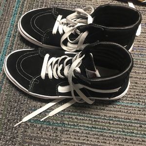 Vans Sk8 Hi Black High Top Sneakers